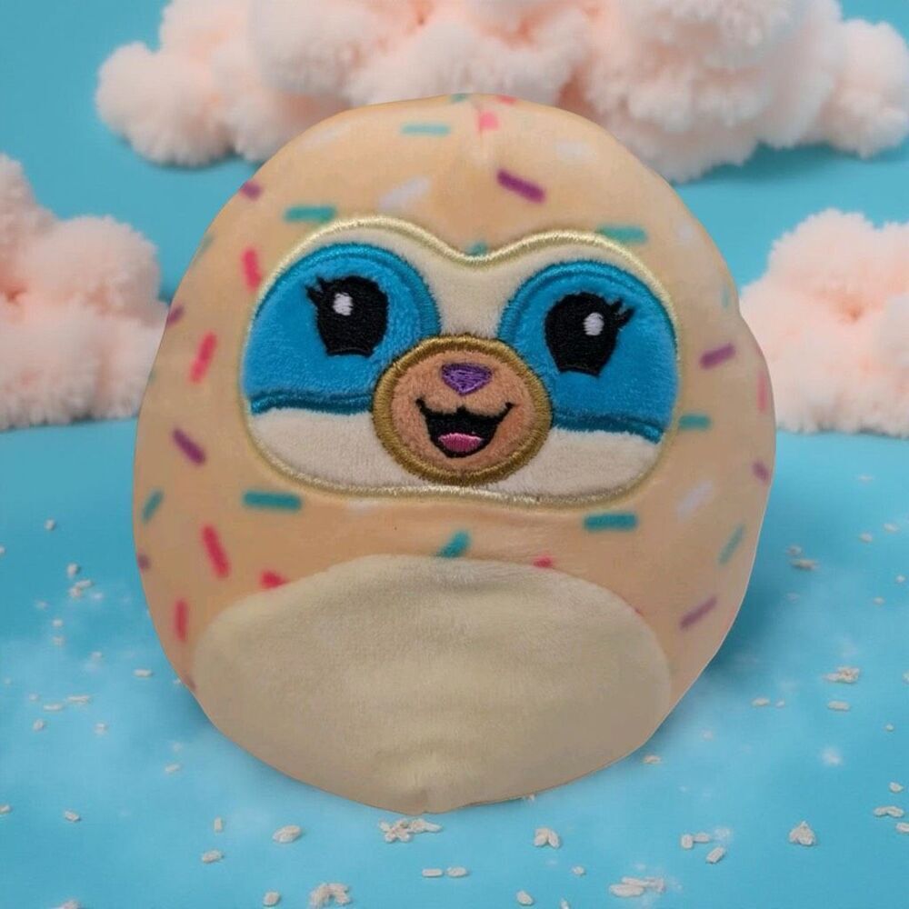 Squishmallow Sprinkle Cupcake Sloth Mystery Squad Bag Plush 5” P43